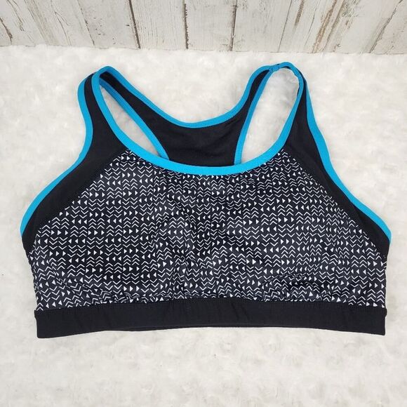 Excursion Sports Bra Set of 2 Size Large Black - Picture 4 of 9